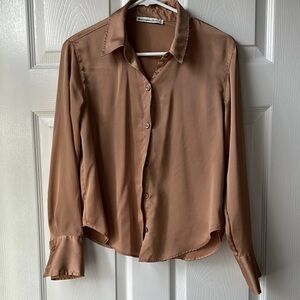 Bronze Button-Up Shirt